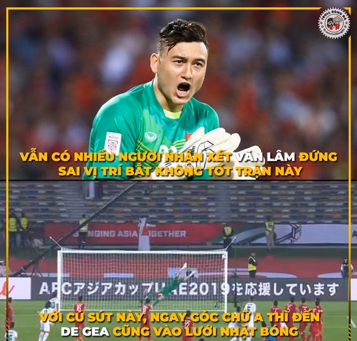Bóng găm vào chữ A của khung thành thì nhiều thủ môn trên thế giới như De Gea hay Courtois cũng chịu chết.