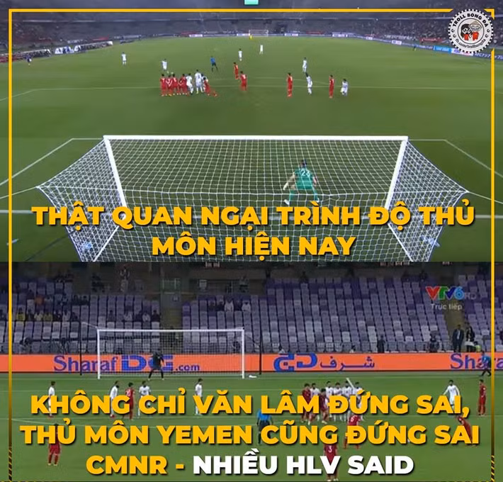 Trình độ sút phạt của các cầu thủ lên đẳng cấp cao, trong khi đó các thủ môn là nạn nhân. Dù họ có đứng đúng hay sai vị trí.