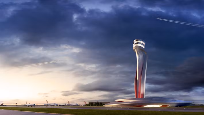 Sân bay Istanbul (Thổ Nhĩ Kỳ) dự kiến khai trương vào ngày 29/10 năm nay. Tuy nhiên, Hãng hàng không Thổ Nhĩ Kỳ đã công bố kế hoạch chuyển hoạt động sang sân bay mới vào ngày 6/4 tới. Ảnh: CNN.