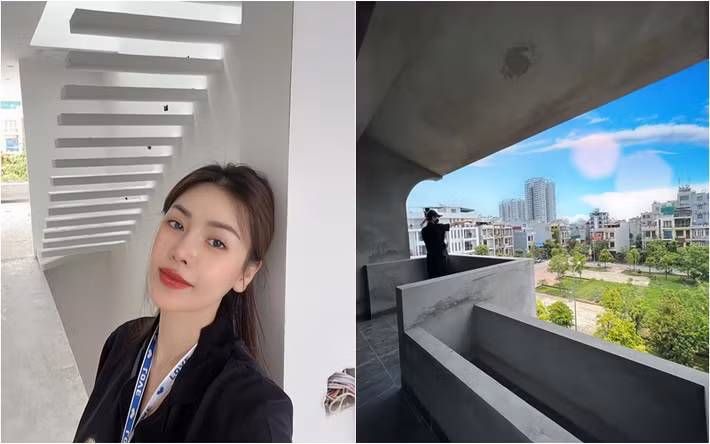 Quế Vân từng hé lộ view tuyệt đẹp của căn nhà khiến nhiều người mơ ước. Ảnh: FBNV