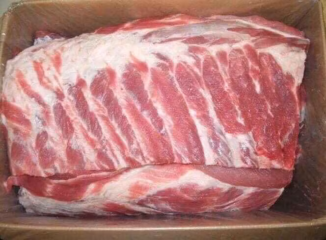 Trên chợ mạng, sườn cánh buồm được rao bán với giá từ 89.000 - 120.000 đồng/kg.