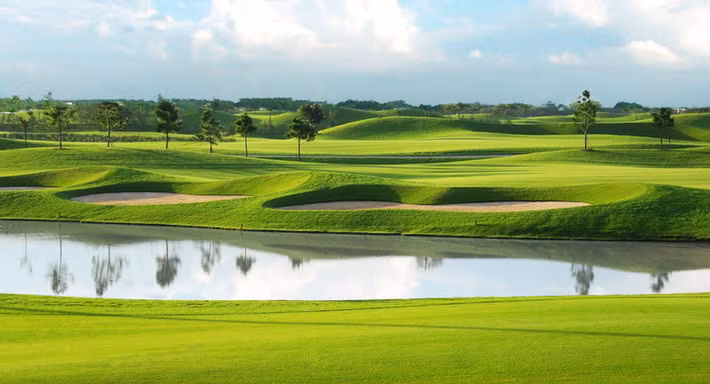 Theo đề xuất của Công ty golf Trường An, Dự án Sân golf Việt Yên được xây dựng tại xã Hương Mai, Trung Sơn, huyện Việt Yên, tỉnh Bắc Giang với quy mô sử dụng đất 150,19ha. Ảnh minh họa.