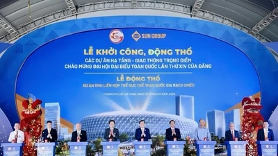 TPHCM động thổ Khu liên hợp thể dục thể thao quốc gia Rạch Chiếc