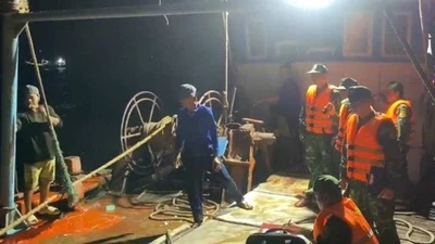 Vĩnh Long: Phát hiện hai tàu cá vi phạm quy định khai thác