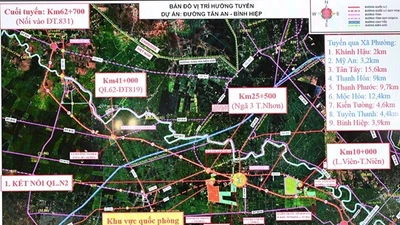 Tây Ninh chi hơn 870 tỷ đồng cho dự án đường Tân An – Bình Hiệp