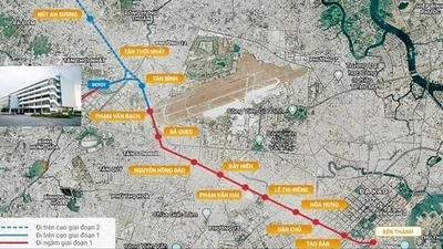 TP HCM: Metro số 2 Bến Thành – Tham Lương sẽ khởi công đầu năm 2026