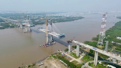 “Mắt xích” cuối cùng của cao tốc Bến Lức – Long Thành sắp hoàn thiện