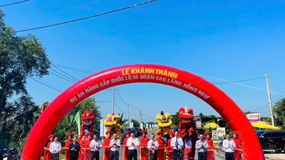 Đồng Tháp đưa vào khai thác tuyến tránh Cao Lãnh sau hơn 10 năm gián đoạn