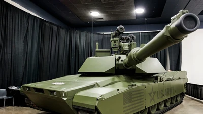 Mỹ trình làng siêu tăng Abrams thế hệ mới tại ...triển lãm ô tô