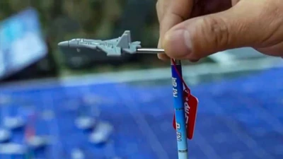 Mô hình . Ảnh: CCTV.