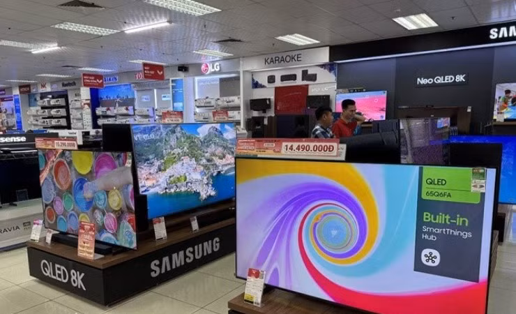 Cuộc đua điện máy: Giảm sâu nửa giá để kích cầu tiêu dùng