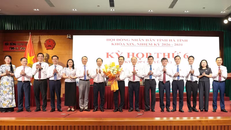 Ông Nguyễn Trọng Hiếu giữ chức Phó Chủ tịch UBND tỉnh Hà Tĩnh