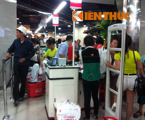 Quầy thanh toán luôn quá tải.
