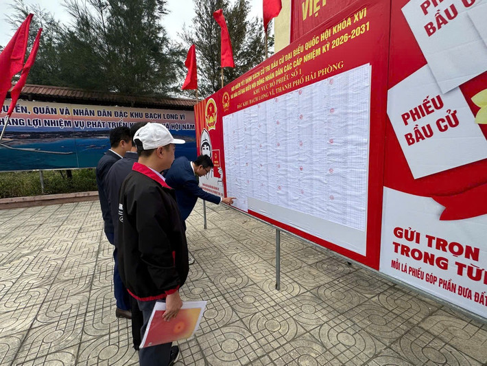 Ngày 14/3, đoàn công tác của đặc khu sẽ ra khu vực tàu thuyền đang neo đậu, đánh bắt trên biển để cử tri là ngư dân thực hiện quyền bầu cử, bảo đảm mọi cử tri đều được tham gia bỏ phiếu, thực hiện đầy đủ quyền và nghĩa vụ công dân trong ngày hội non sông.