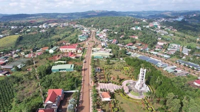 Trụ sở UBND xã Tuy Đức, tỉnh Lâm Đồng.