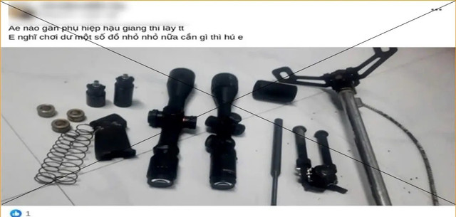 Nội dung bài đăng của P trên mạng xã hội. (Ảnh: Công an TP Cần Thơ) 111.jpg