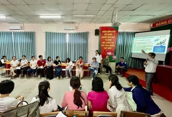 Quang cảnh lớp bồi dưỡng