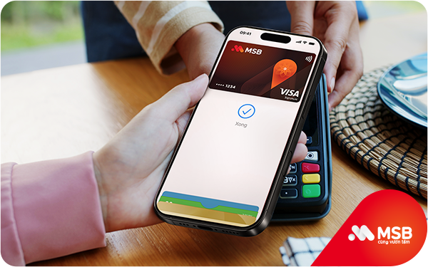 MSB đẩy mạnh thanh toán không tiếp xúc qua Apple Pay MSB day manh thanh toan khong tiep xuc qua Apple Pay