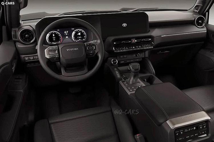 Bên trong nội thất, Fortuner 2026 mới dự kiến sẽ được nâng cấp về công nghệ và tiện nghi. Theo tạp chí CarsGuide (Australia), mẫu xe có thể chuyển sang sử dụng cụm đồng hồ kỹ thuật số.