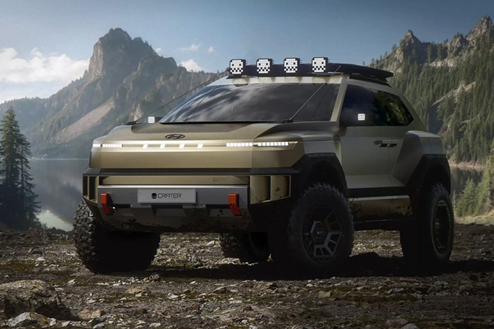 Hyundai Crater mới gợi nhớ đến Ford Bronco nhưng như thể đến từ một hành tinh khác. Đây là bước đi cho thấy tham vọng của Hyundai trong việc định hình một hướng đi mới cho dòng SUV thiên về khám phá, đồng thời hé lộ khả năng mở rộng dòng sản phẩm XRT của hãng trong tương lai.