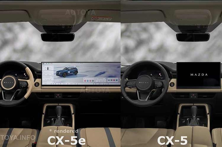 Mazda CX-5 bản thuần điện thực tế chưa được hãng xác nhận. Hiện tại, Mazda chỉ vừa ra mắt thế hệ CX-5 mới dùng động cơ đốt trong, đồng thời đang phát triển bản hybrid cho năm 2027. Tuy nhiên, ý tưởng về phiên bản điện hóa của CX-5 không phải không có cơ sở.