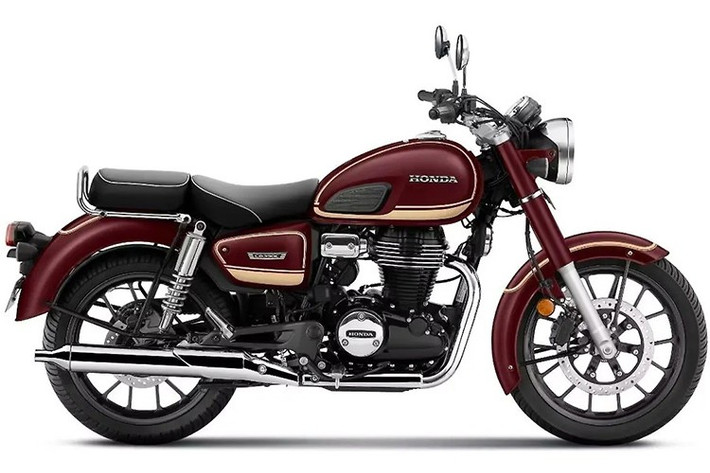 Các tùy chọn màu mới được trang trí bằng họa tiết sọc retro trên bình xăng, chắn bùn trước và sau, cùng với ốp hông. Xe còn được trang bị tay vịn mạ crôm độc quyền và yên xe có màu đen hoặc nâu, tùy thuộc vào lựa chọn màu sắc.