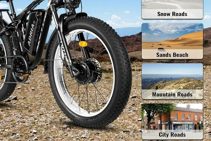 Theo thông số kỹ thuật, Tuttio cho thấy phạm vi hoạt động tối đa của Adria26 là hơn 100 dặm (161 km) hoặc hơn. Tuy nhiên, một phần khác trên trang sản phẩm lại đề cập đến phạm vi hoạt động chỉ là 32 dặm (51 km), pin có dung lượng 25 Ah được lắp vào ống xả dưới.