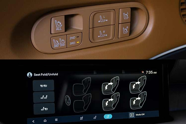 Nằm bên dưới nắp ca-pô của mẫu xe này là 2 loại động cơ mới. Đầu tiên là động cơ xăng 4 xi-lanh, tăng áp, dung tích 2.5L, sản sinh công suất tối đa 218 mã lực và mô-men xoắn cực đại 422 Nm. Động cơ kết hợp với hộp số tự động 8 cấp, tiêu thụ lượng xăng trung bình 10,3 lít/100 km. Thứ hai là hệ truyền động hybrid, bao gồm máy xăng tương tự như trên nhưng sản sinh công suất tối đa 262 mã lực và mô-men xoắn cực đại 353 Nm.