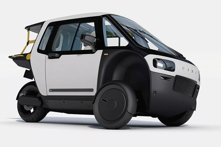 Cixi Vigoz có hai bánh phía trước và một bánh phía sau. Để điều khiển xe, người dùng sử dụng bàn đạp và điều hướng xe bằng tay nắm có tích hợp phanh. Vigoz vận hành tương tự xe đạp trợ lực điện.