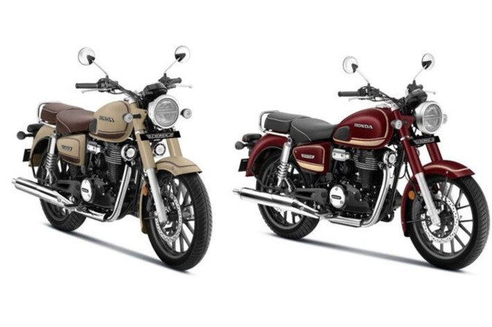 CB350C Special Edition có hai tùy chọn màu sắc: Đỏ Ánh Kim Rebel Metallic và Nâu Dune Matte. Điểm nhấn của phiên bản này là huy hiệu CB350C và nhãn dán phiên bản đặc biệt trên bình xăng.