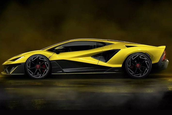 Thân xe được làm mới hoàn toàn với hốc hút gió cỡ lớn sau cửa, trong khi đuôi xe nổi bật với nắp động cơ bằng sợi carbon.