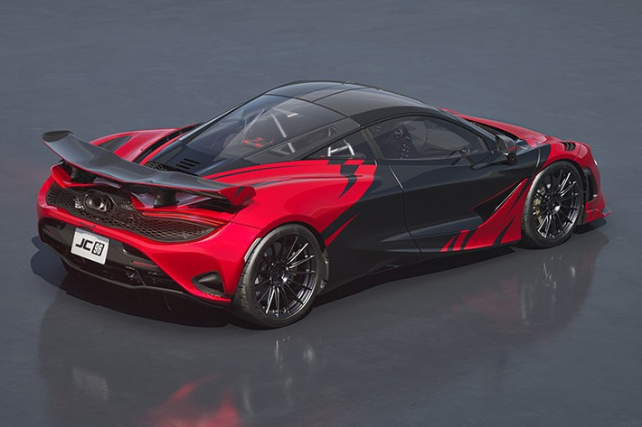 JC96 sẽ có cả phiên bản coupe và spider, trở thành mẫu xe mui trần đầu tiên được McLaren trang bị bộ phụ kiện này. Ở cả hai phiên bản, nâng cấp này giúp tăng thêm 10% lực ép xuống mặt đường so với phiên bản tiêu chuẩn.