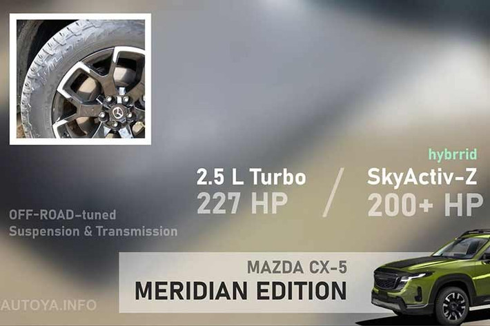 Mẫu xe SUV Mazda CX-5 thế hệ thứ ba được nâng cấp toàn diện từ ngoại hình đến nội thất, đi kèm hệ truyền động SkyActiv-G 2.5L mạnh 187 mã lực, hộp số tự động 6 cấp và hệ dẫn động AWD tiêu chuẩn.