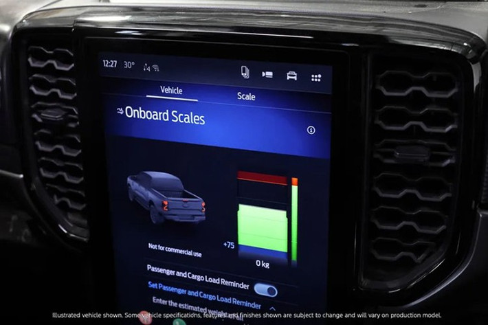 Các trang bị tiện ích khác như; hệ thống âm thanh 6 loa, và cần số điện tử e-Shifter. Xe có thêm cổng sạc AC 230V 400W và các khe gió điều hòa cho hàng ghế sau. Công nghệ hỗ trợ người lái như cảnh báo điểm mù, phanh tự động khi lùi, cảnh báo phương tiện cắt ngang phía sau, camera 360 độ và hệ thống hỗ trợ điều khiển rơ-moóc Pro-Trailer Backup Assist.