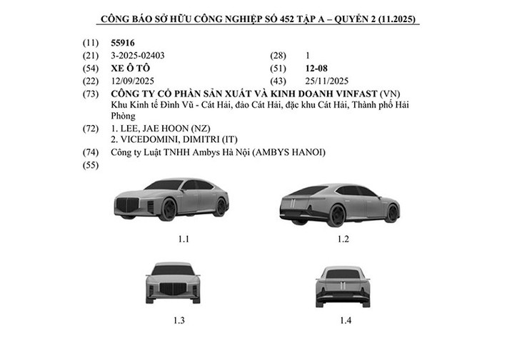 Qua những hình ảnh được đăng trong Công báo Sở hữu Công nghiệp, có thể thấy cả 3 mẫu xe mới của VinFast đều được trang bị lưới tản nhiệt cỡ lớn. Điều này khiến nhiều người cho rằng đây là những mẫu xe hybrid mà VinFast được đồn đoán sẽ bán ở Việt Nam trong năm sau.