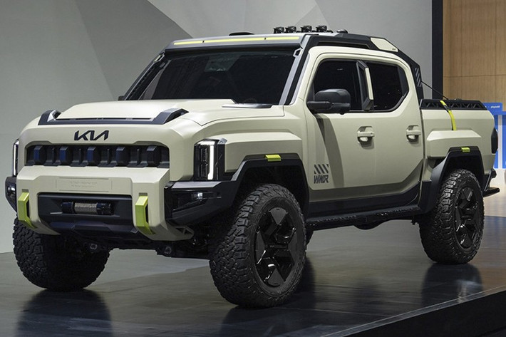 Kia mới đây đã hé lộ loạt ảnh dựng cho các phiên bản đặc biệt của mẫu bán tải Tasman hoàn toàn mới của mình, trong đó đáng chú ý nhất là các biến thể dành cho mục đích quân sự với thiết kế đầy hầm hố và gai góc.
