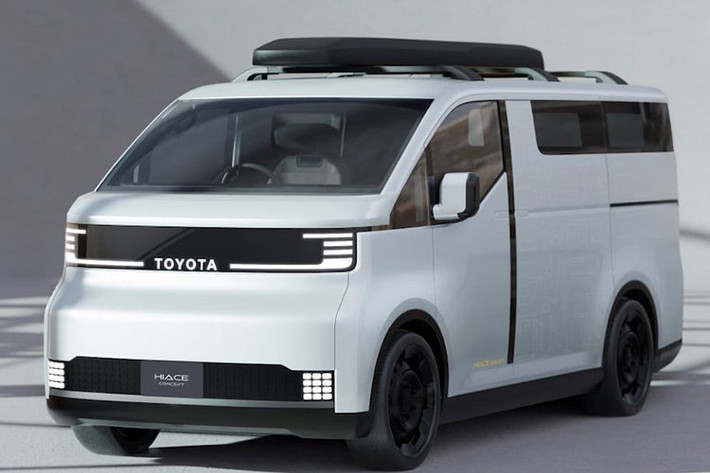 Toyota đã hé lộ hàng loạt mẫu xe ý tưởng mới tại Triển lãm Di động Nhật Bản (JMS) năm nay. Ngay cả mẫu xe van lâu đời Toyota Hiace cũng được chú ý với một bản concept mới, có thể là cách hãng cho mọi người xem trước thế hệ tiếp theo của dòng xe thương mại đa năng này.