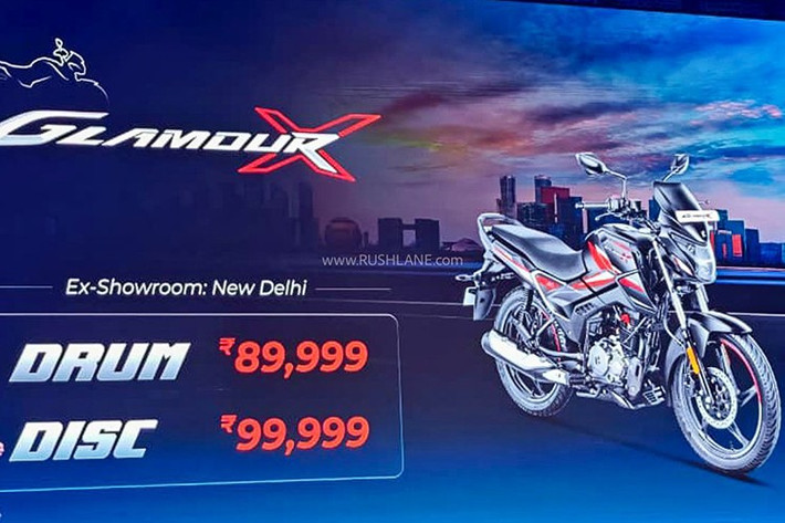 Mức giá bán của Glamour X 125 2025 tại thị trường Ấn Độ được công bố khởi điểm từ 89.999 rupee - khoảng 27 triệu đồng khi quy đổi ra tiền Việt.