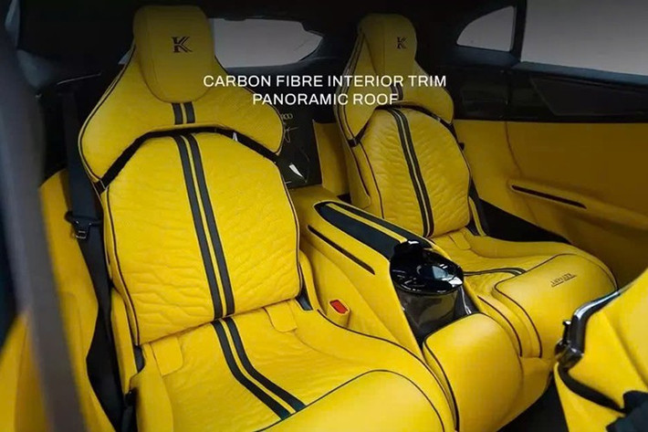 Chưa hết, bản độ Keyvany Porroo này còn có 887 mã lực và mô-men xoắn 1.050 Nm, tức đã được độ lại cả động cơ V12 hút khí tự nhiên 6,5 lít, vì thế, không quá lời khi gọi chiếc Keyvany Porroo là kẻ săn mồi.