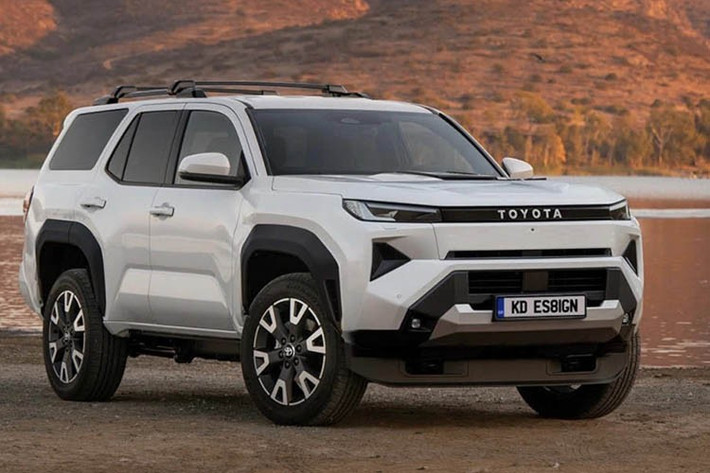 Cần số được thiết kế to bản, chắc chắn hơn. Trên các phiên bản 4x4, Fortuner mới còn có thêm núm xoay lựa chọn chế độ lái. Chi tiết dòng chữ Toyota xuất hiện phía trước ghế phụ cũng góp phần tăng cảm giác cao cấp cho khoang nội thất. Một trang bị được nhiều người dùng mong đợi là cửa sổ trời cũng nhiều khả năng sẽ xuất hiện.