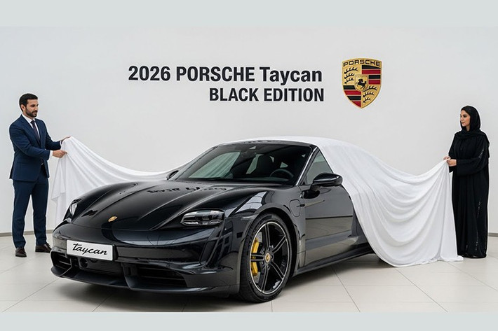 Porsche vừa chính thức ra mắt Taycan Black Edition 2026, một phiên bản đặc biệt dành cho những khách hàng yêu thích phong cách thể thao tối giản nhưng không kém phần sang trọng. Điểm nhấn lớn nhất của mẫu xe này nằm ở diện mạo đen toàn diện, pin dung lượng lớn cùng loạt trang bị cao cấp tiêu chuẩn vốn chỉ có trên các phiên bản Taycan cấu hình cao.