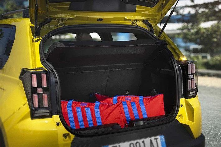 Phiên bản chạy xăng hiện là phiên bản Grande Panda yếu nhất trên thị trường. Tiếp theo là phiên bản hybrid, sản sinh công suất 110 mã lực từ hệ truyền động kết hợp giữa động cơ đốt trong thông thường với pin lithium-ion 48 volt và hộp số ly hợp kép điện khí hóa.