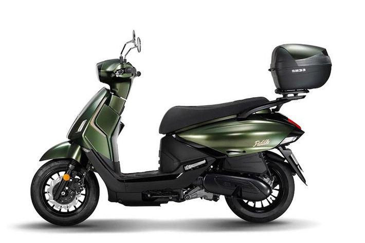 SYM Fiddle 125 2025 mới không chỉ đơn thuần là một mẫu xe tay ga đô thị, với bánh xe thấp, được thiết kế để dễ dàng di chuyển trong điều kiện giao thông đông đúc.
