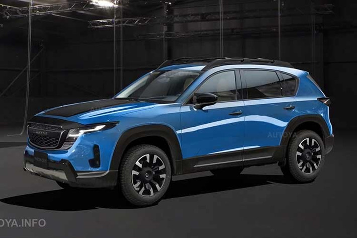 Dù đây chỉ là bản vẽ kỹ thuật số, nhưng nó phần nào cho thấy tiềm năng phát triển một phiên bản phiêu lưu hóa mạnh mẽ cho dòng xe bán chạy nhất của thương hiệu Mazda.