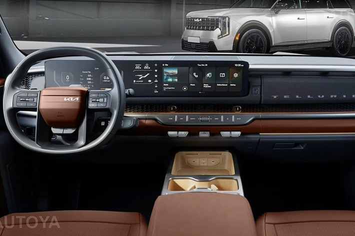 Kia Telluride 2027 sở hữu vòm bánh xe được tạo hình đầy đặn kết hợp thân xe bo tròn nhẹ, mang lại tổng thể hài hòa giữa sự mạnh mẽ đặc trưng của SUV và nét thanh lịch mà Kia hướng đến trong chiến lược nâng tầm thương hiệu.