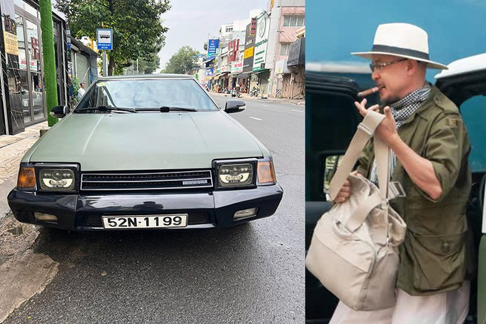 Ông Đặng Lê Nguyên Vũ - chủ nhân của hàng trăm chiếc xe hơi "từ cổ chí kim" thuộc hàng độc nhất Việt Nam, thời gian gần đây dường như lại đổi gu khi thường cầm lái những chiếc xe thể thao cổ điển có tuổi đời hàng chục năm. Một trong số đó có thể kể đến chiếc Toyota Celica, khi vừa cùng ông xuất hiện tại TP.HCM.