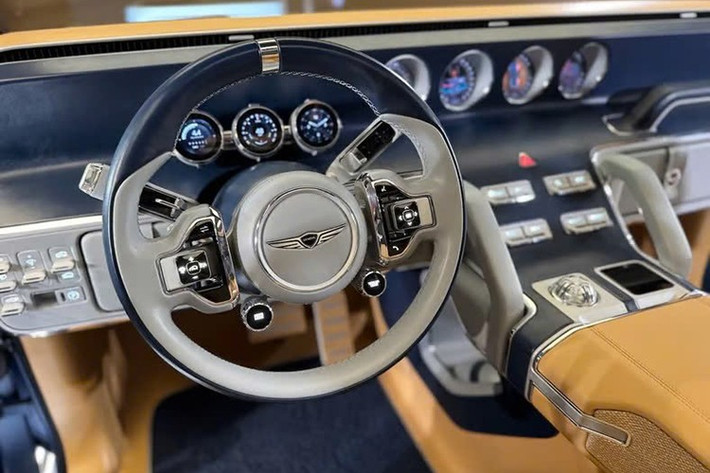 Theo dự đoán, mẫu SUV địa hình mới của Genesis sẽ không phải thuần điện, mà nhiều khả năng sử dụng động cơ V6 3.5L hiện có hoặc một biến thể hybrid.