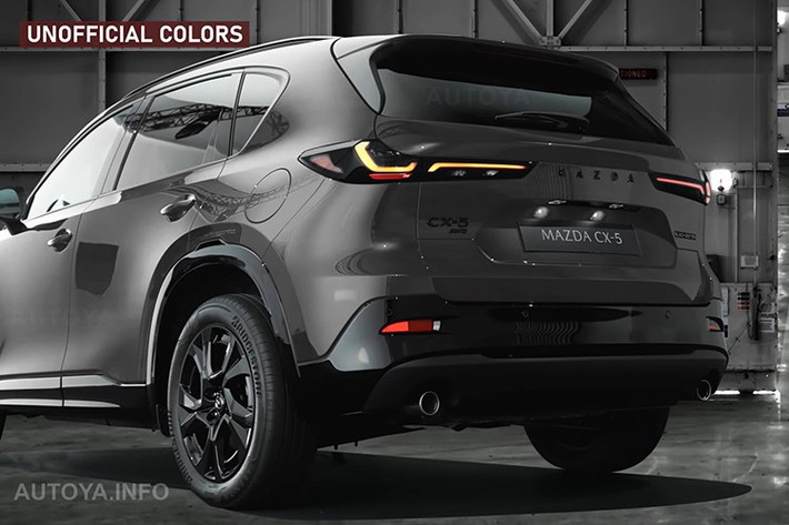 Dù chưa rõ Mazda có thực sự tung ra phiên bản CX-5 Black Edition hay không, nhưng những hình ảnh dựng này đang thu hút nhiều sự quan tâm từ người dùng yêu thích phong cách thể thao và cá tính.