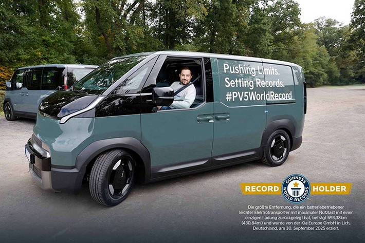Kỷ lục này không được thực hiện trong môi trường lý tưởng mà trên các tuyến đường công cộng phía bắc Frankfurt, Đức, trong điều kiện vận hành thực tế. Chiếc PV5 đã phải đối mặt với các nút giao thông trong thành phố, đèn tín hiệu, vòng xoay và độ cao lặp lại khoảng 370 mét.