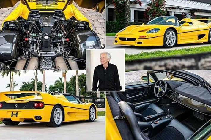 Chiếc xe đặc biệt này là một trong số 55 chiếc được sản xuất theo tiêu chuẩn Mỹ và là một trong hai chiếc duy nhất được sơn màu Giallo Modena từ nhà máy.